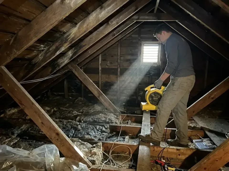 attic-water-damage-drying-proc-007 — frequently asked questions, Emergency Water Extraction & 24/7 Flood Response in Janesvi…